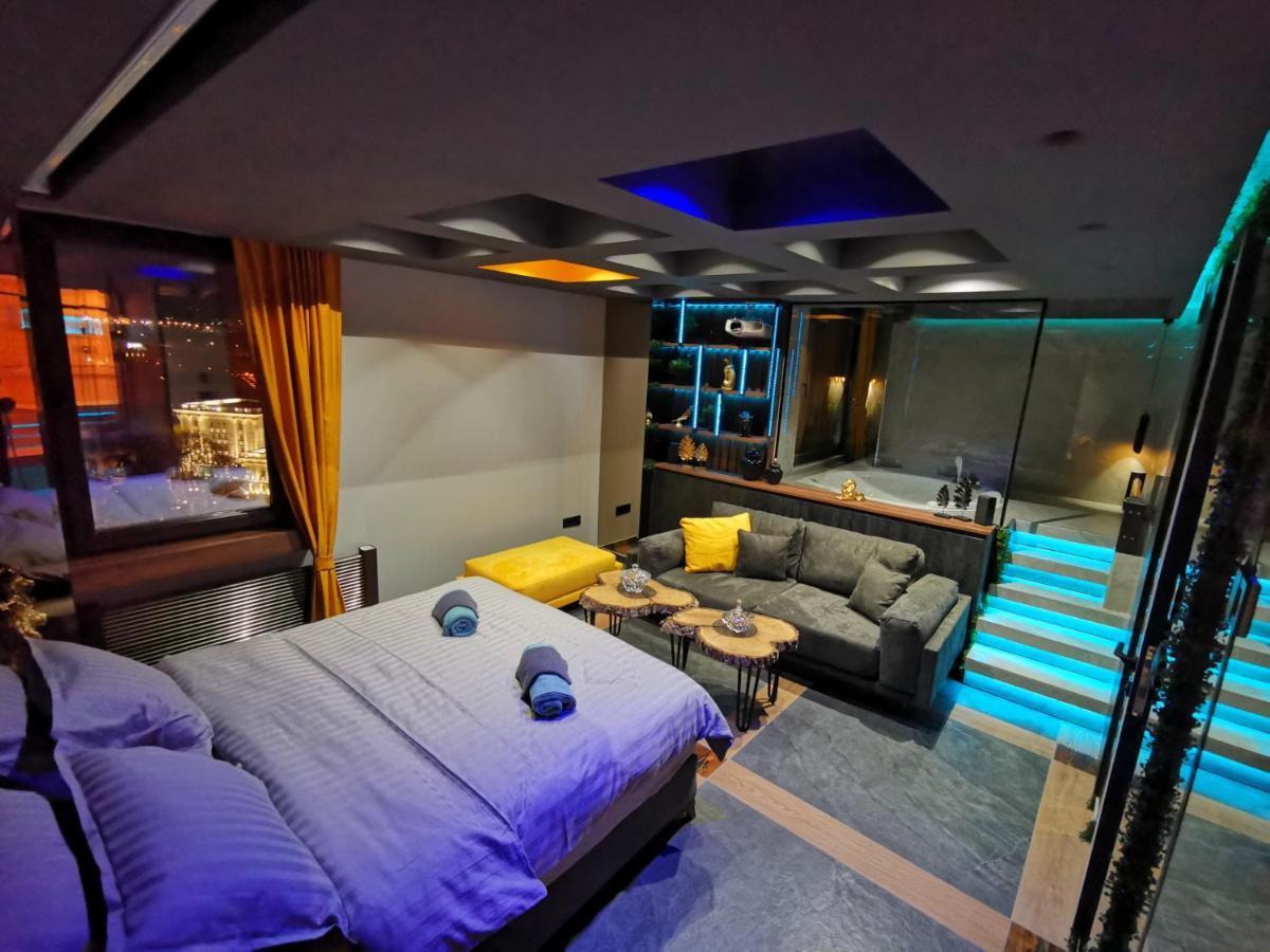 Pentlux - Spa Penthouse In The Heart Of Skopje Exterior photo